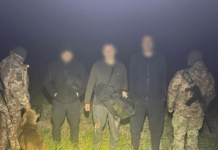 Прикордонники затримали групу втікачів, серед яких був росіянин