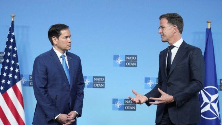 Рубіо підтвердив Рютте, що США можуть відійти від посередництва у мирному процесі