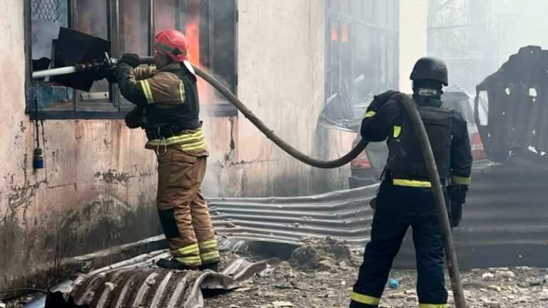 ОВА: війська РФ повторно атакували Кривий Ріг, через удар БПЛА  спалахнула пожежа