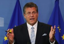 «Діятимемо спокійно та поетапно» – єврокомісар Шефчович анонсував зустріч з представниками США щодо мит