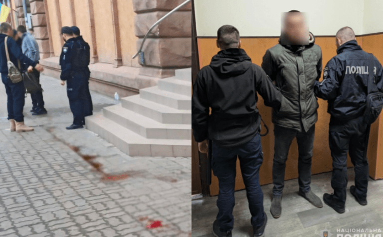 Поліцейські Дніпра затримали 36-річного чоловіка за нанесення тяжких тілесних ушкоджень