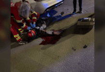 Не впорався з керуванням: на Набережній Перемоги у Дніпрі кур’єр Glovo потрапив у смертельну ДТП