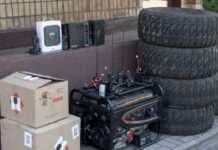 Камʼянське допомагає нашим оборонцям на фронті: цього разу передали FPV-дрони та прилади для управління, радіостанції, генератор і автомобільну гуму