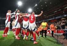 Ліга чемпіонів: “Арсенал” з диво-дублем Райса розтрощив “Реал”, “Інтер” на виїзді здолав “Баварію”