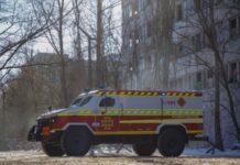 МВС: російський дрон атакував пожежно-рятувальну частину в Костянтинівці