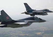 Польща із союзниками підняли військову авіацію через російський масований удар по Україні