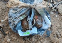 На Набережній Заводській у Дніпрі рибалки знайшли пакет з гранатами