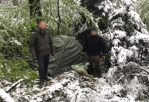 У Карпатах затримали двох втікачів з Дніпропетровщини