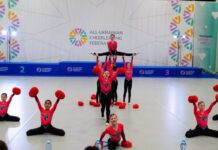 Спортсмени з Кам’янського здобули 13 медалей на чемпіонаті України з черлідингу