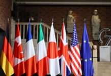 Міністри G7 домовилися збільшити тиск на Росію, якщо не буде припинення вогню в Україні