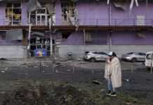 Як виглядає ТРЦ Dream Town на Оболоні після атаки дронів (фото, відео)