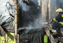 У Південному районі Кам’янського горів дачний будинок