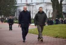 “Історична кава” і три Patriot: Зеленський провів прощальну розмову з Шольцом