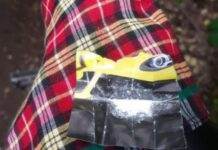 Велопатрульні Кривого Рогу виявили у чоловіка, ймовірно, наркотичні речовини