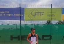 Камʼянські тенісистки здобули призові місця на Чемпіонаті України