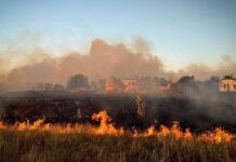 У Миколаївській області понад 50 пожеж: пошкоджено будинки та господарчі споруди