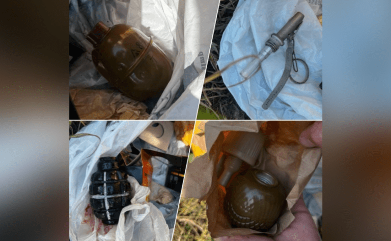 У Дніпрі посеред вулиці знайшли пакет з боєприпасами: подробиці