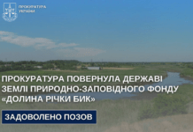 На Дніпропетровщині державі повернули землі заповідного фонду вартістю 9 млн грн