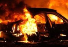 СБУ й поліція затримали трьох підозрюваних у підпалах автомобілів військових