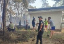 Поліцейські офіцери громади м. Самар допомогли рятувальникам у ліквідації пожежі