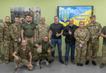 У Ветеранському просторі Камʼянського відбувся урочистий захід до Дня Незалежності України