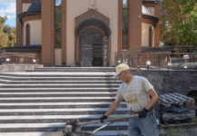 У Кам’янському добігає завершення будівництво храму Преображення Господнього УГКЦ