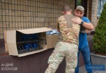 Камʼянське передало FPV-дрони військовослужбовцям 25-ї окремої повітрянодесантної Січеславської бригади