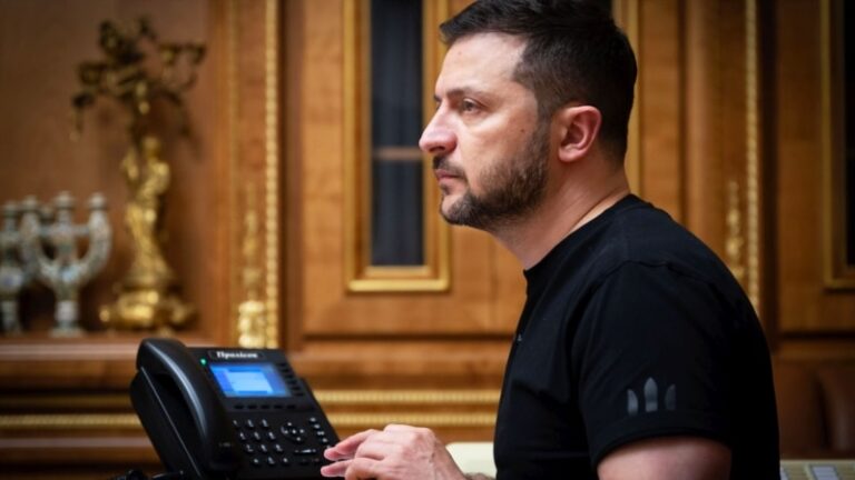 Зеленський закликав голову МОК зберегти «принципову позицію» щодо РФ і Білорусі на Олімпіаді-2026