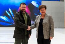 Зеленський зустрівся з очільницею МВФ у Нью-Йорку, говорили про нову програму підтримки України