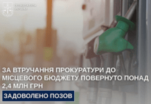 На Дніпропетровщині прокуратура повернула до бюджету понад 2,4 млн грн