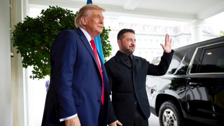 Зеленський на зустрічі з Трампом розповів про звільнені території й полонених військових РФ