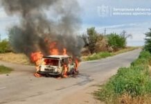 ОВА: на Харківщині російський дрон вдарив по цивільній  автівці – загинув чоловік, є постраждалі