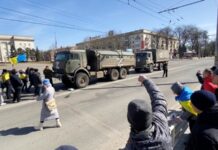 СБУ: генерала Росгвардії заочно засудили до 15 років тюрми за розгін протестів у Херсоні