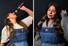 Як носити денім восени: модні поєднання солістки KAZKA, які захочеться повторити (фото)