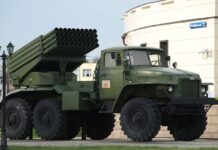 На сході України точним влучанням знищено ворожий “Град” (відео)