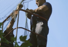 На прифронтових дорогах Дніпропетровщини встановлюють антидронові сітки: для чого це потрібно