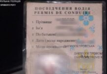 Позбавлений права керування на 10 років: у Кривому Розі затримали водія з підробленим посвідченням