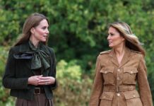 Замша – тренд осені 2025: образи Кейт Міддлтон і Меланії Трамп, які хочеться повторити