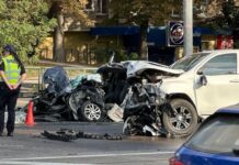 У Києві сталася смертельна ДТП за участі військового авто, загинув поліцейський (фото)