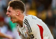 Другий гол Судакова за “Бенфіку”: як українці зіграли проти “Ріу Аве”