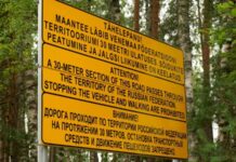 Влада Естонії закрила проїзд до РФ у Саатсе через групу озброєних людей з російського боку