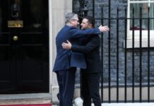 Зеленський показав прем’єру Британії дрон OCTOPUS, який тестуватимуть в Україні