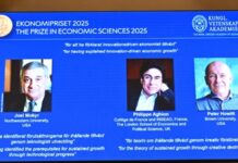 Нобелівську премію з економіки дали «за дослідження зв’язку між економічним зростанням та технологічним розвитком»