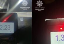 У Дніпрі патрульні виявляли нетверезих водіїв