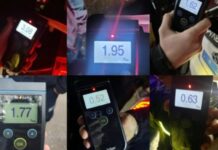 У Кривому Розі патрульні за минулі вихідні затримали 17 нетверезих водіїв