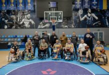 На Дніпропетровщині новостворена команда з баскетболу на кріслах колісних зібралась на перше тренування