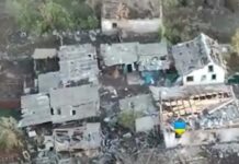 Бійці «Скелі» зачистили Єгорівку на Дніпропетровщині та підняли український прапор