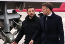 Зеленський: Україна готова до спільного виробництва дронів з Францією