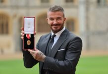 Девід Бекхем офіційно отримав лицарське звання (відео)