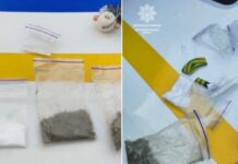 Намагався втекти: патрульні Дніпра виявили у громадянина наркотичні речовини